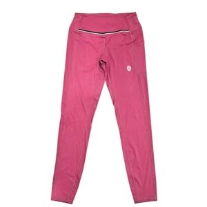Piqidig Leggings with Pockets lion logo Mauve Pink